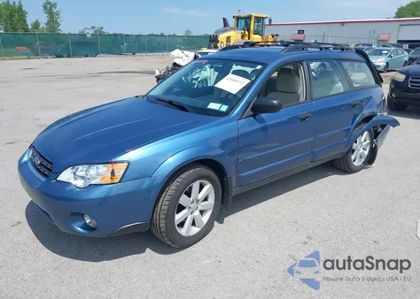 2007 Subaru Outback 2.5I z USA, uszkodzony, nr VIN 4S4BP61C977321595